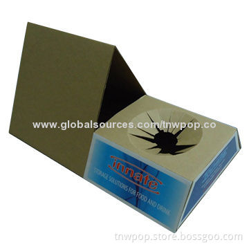 POP counter display, strong/stable/eco-friendly/eye-catching/product sits upright/customized